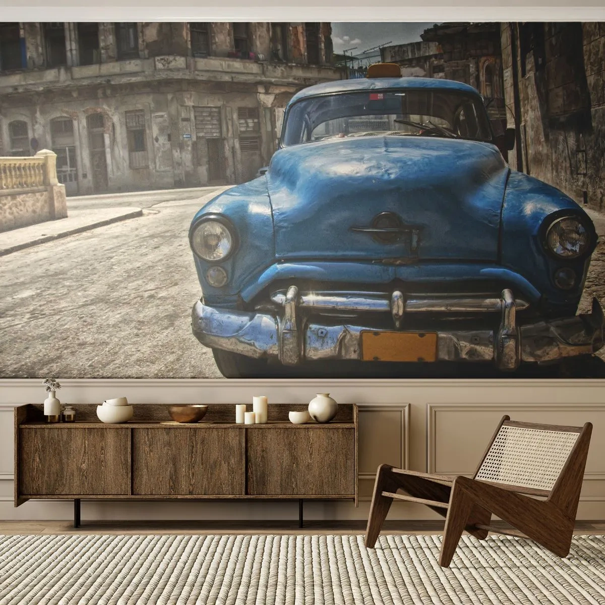 Fototapeta Premium Canvas - Staré je krásne - Automobilový priemysel, Auto, Taxi - 250x175 cm