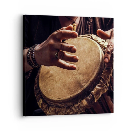 Obraz na plátne - V rytme srdca - 30x30 cm