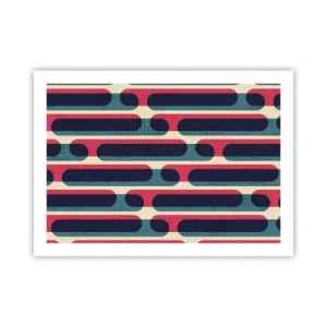 Plagát - Dovnútra a dopredu - 70x50 cm