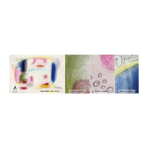 Vzorka fototapety Premium Canvas - Viac konvexné ako konkávne alebo ploché - Abstrakcia, Kus, Slon - 100x30 cm