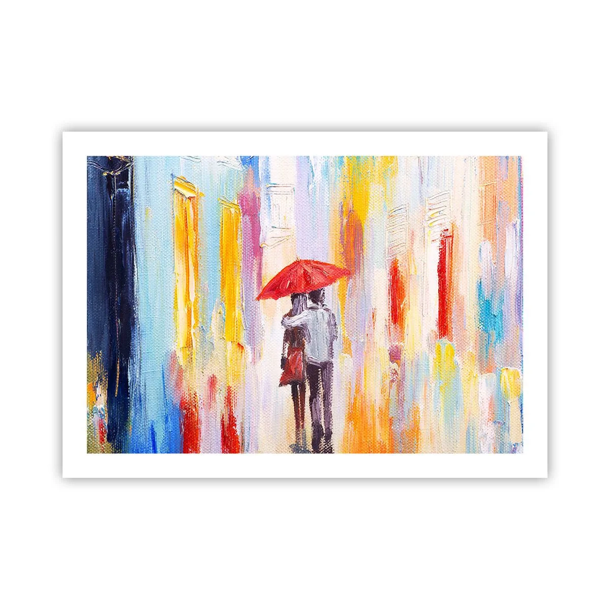 Plagát - Nech prší ďalej - 70x50 cm