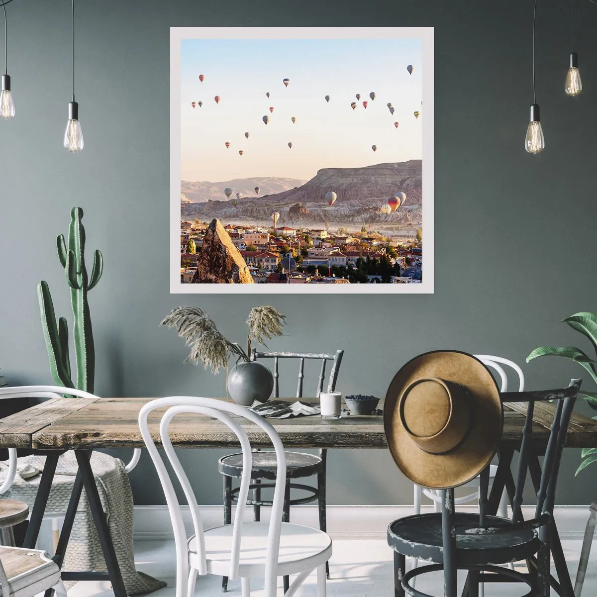 Plagát - Ako lode na oblohe - 40x40 cm