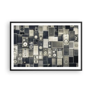Plagát v čiernom ráme - A všetko je v pohode - 91x61 cm