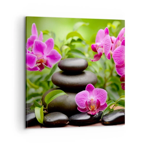 Obraz na plátne - Pyramída pokoja - 60x60 cm