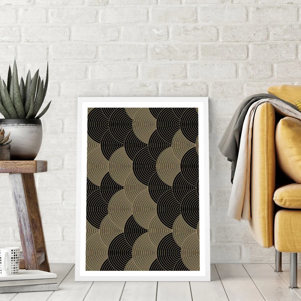 Plagát v bielom ráme - Jednota v mnohosti - 70x100 cm