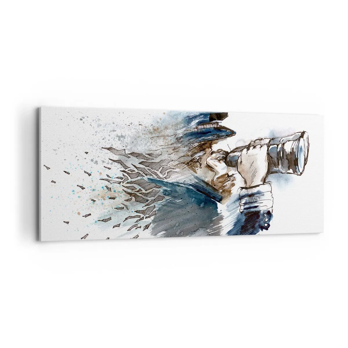 Obraz na plátne - Desať na Beaufortovej stupnici! - 100x40 cm