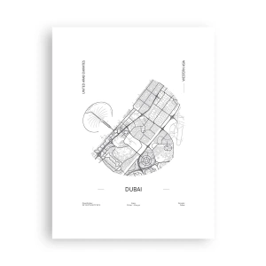 Plagát - Anatómia Dubaja - 30x40 cm