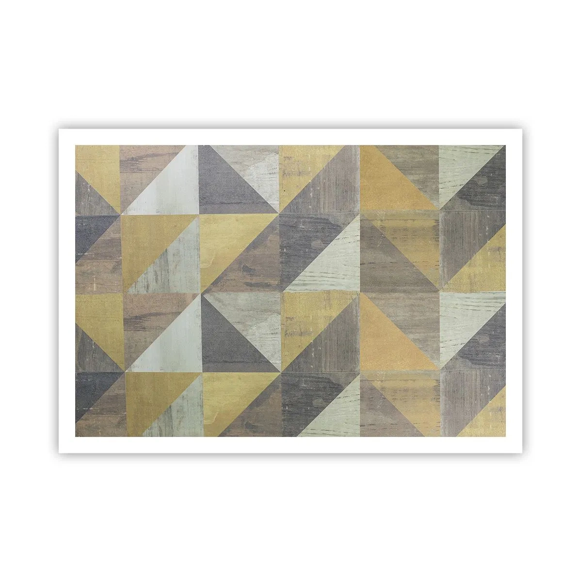 Plagát - V uhle trojuholníka - 100x70 cm