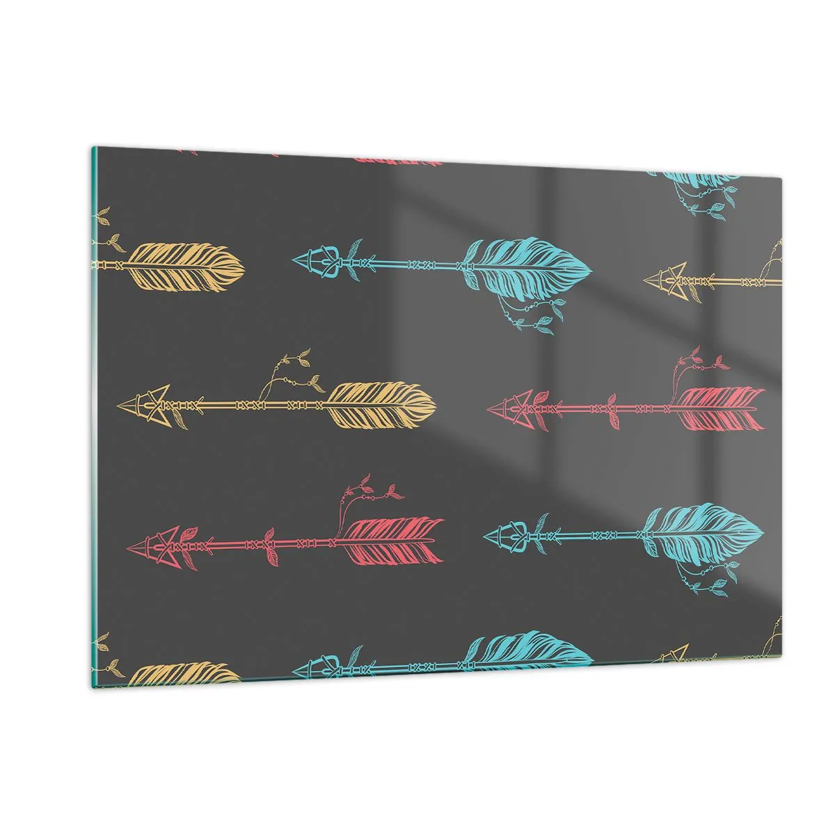 Obraz na skle - Do jednej rady - 120x80 cm