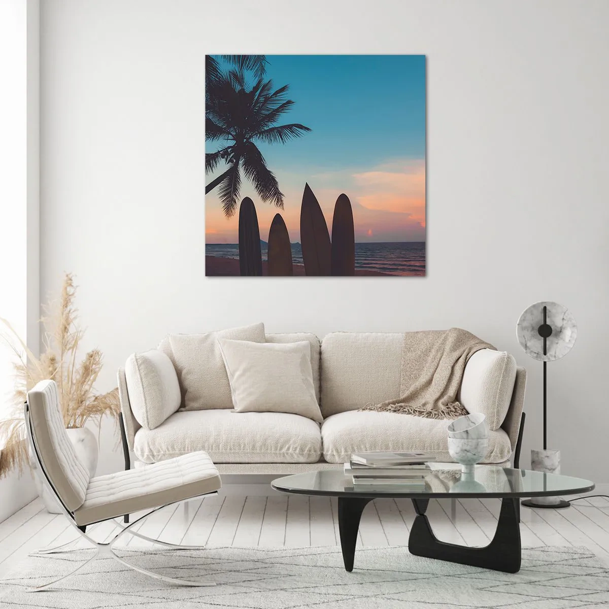 Obraz na skle - Zajtra bude tiež zábava - 50x50 cm