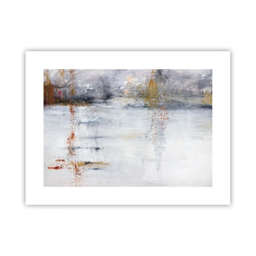 Plagát - Za závojom vzduchu - 40x30 cm