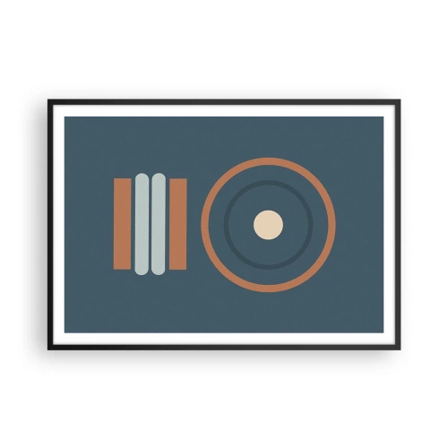 Plagát v čiernom ráme - Podstata vecí - 100x70 cm