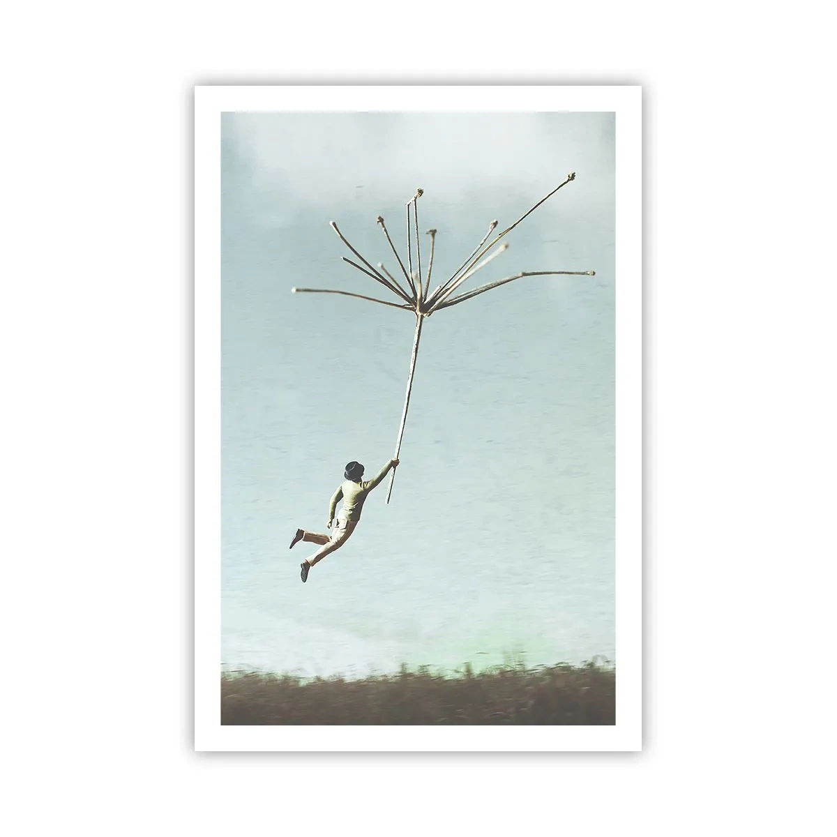 Plagát - Lietajúca púpava - 61x91 cm