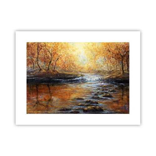 Plagát - Zlatý potok - 40x30 cm