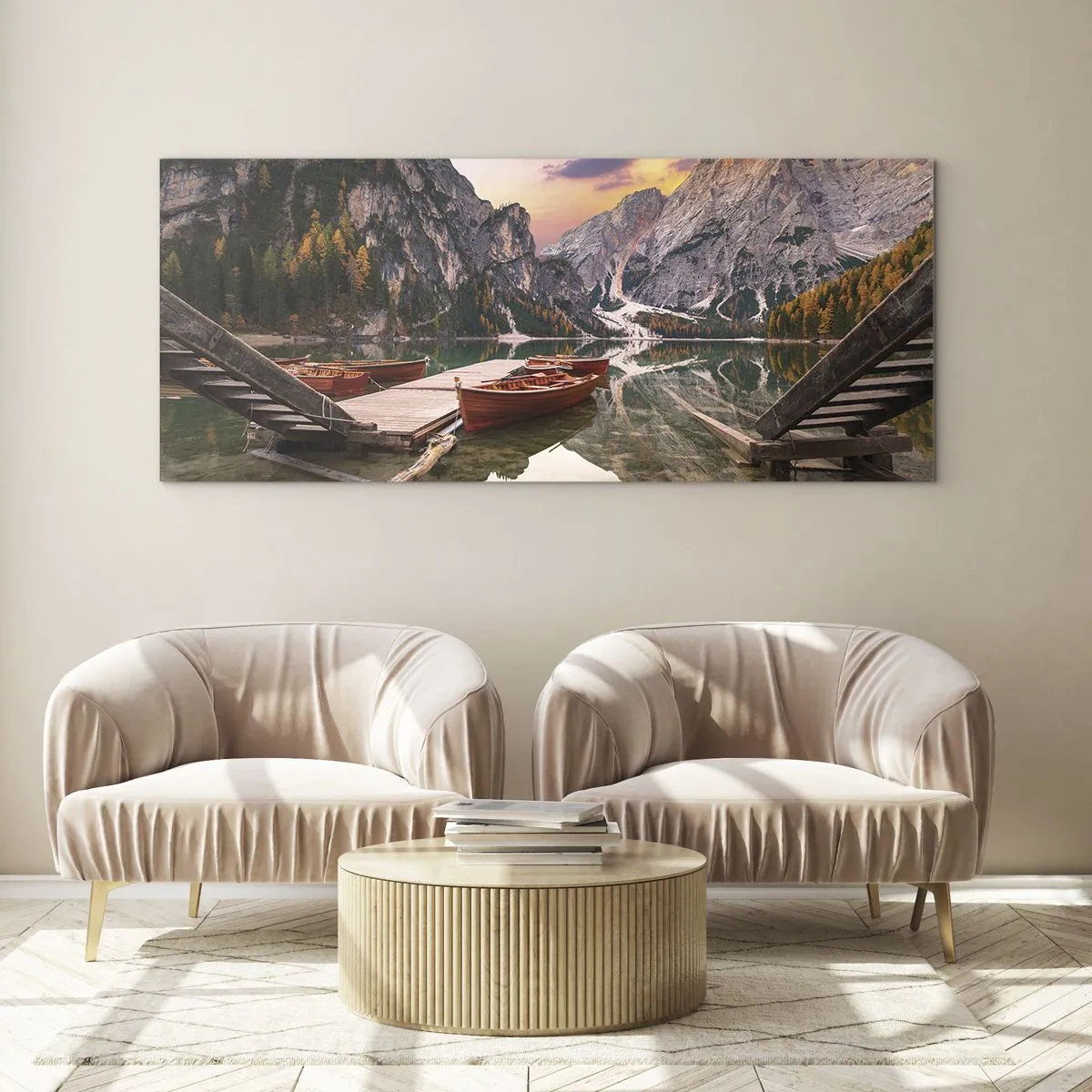 Obraz na skle - Sľub dňa - 140x50 cm