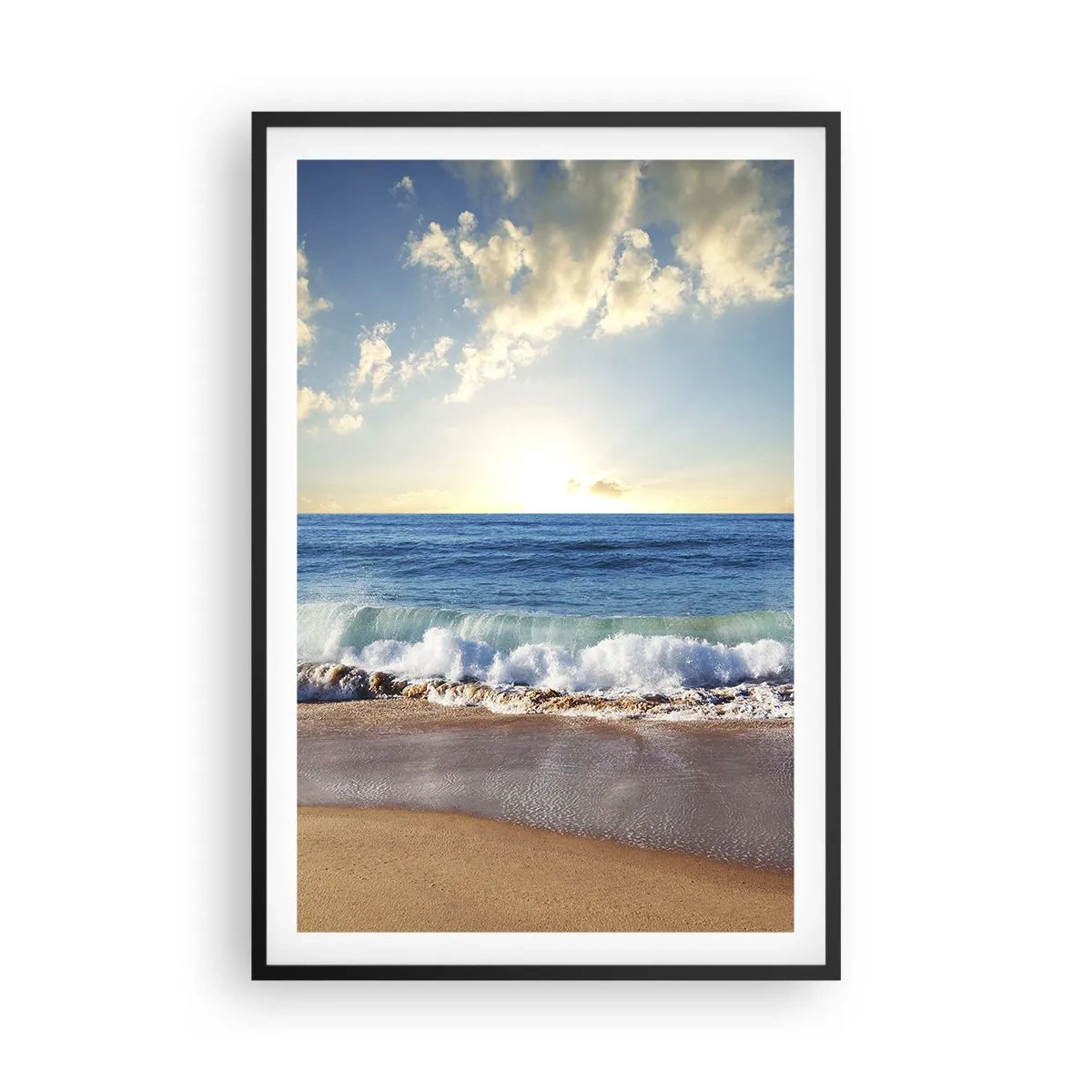 Plagát v čiernom ráme - Pohyb a nehybnosť zároveň - 61x91 cm