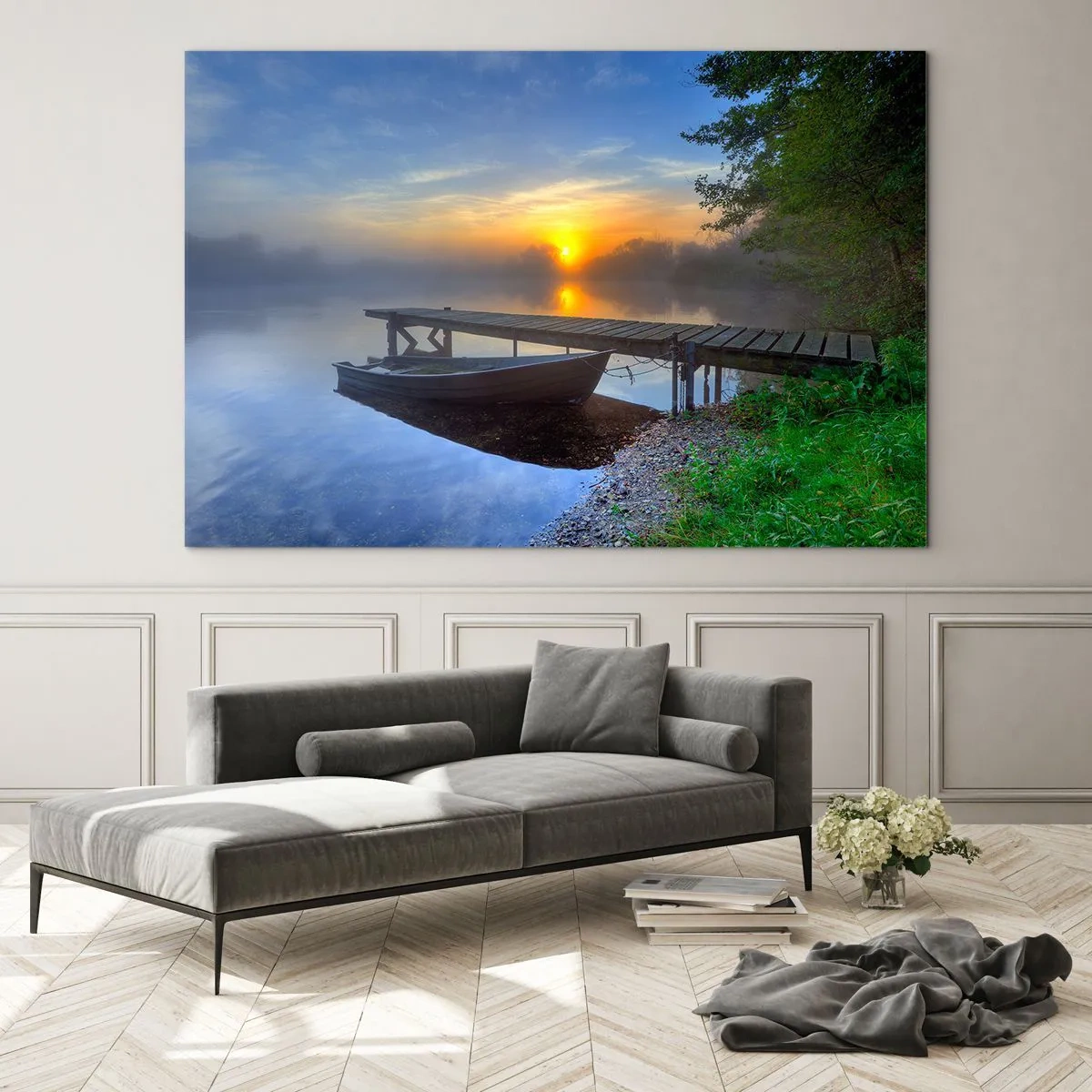 Obraz na skle - Ako sa obyčajné mení na kúzelné - 100x70 cm