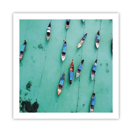 Plagát - V radostnom očakávaní - 60x60 cm