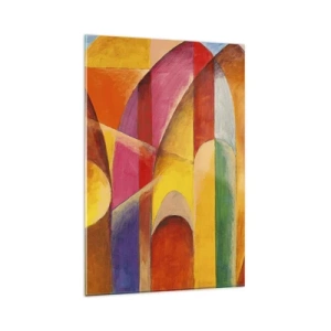 Obraz na skle - Katedrála slnka - 80x120 cm
