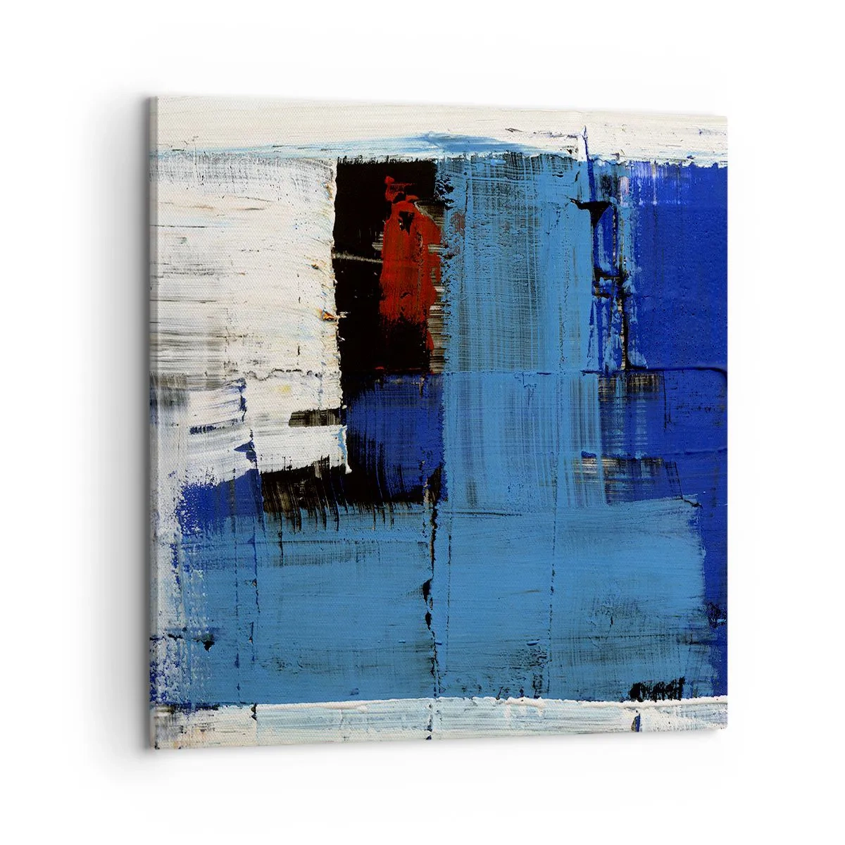 Obraz na plátne - Tajomstvo modrej - 60x60 cm