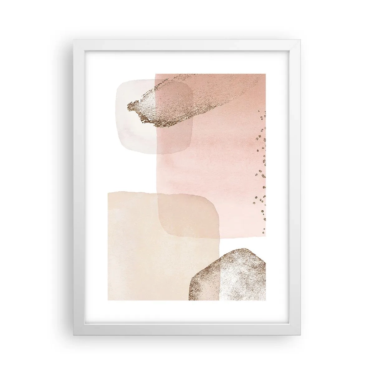 Plagát v bielom ráme - Pohľad cez farby - 30x40 cm