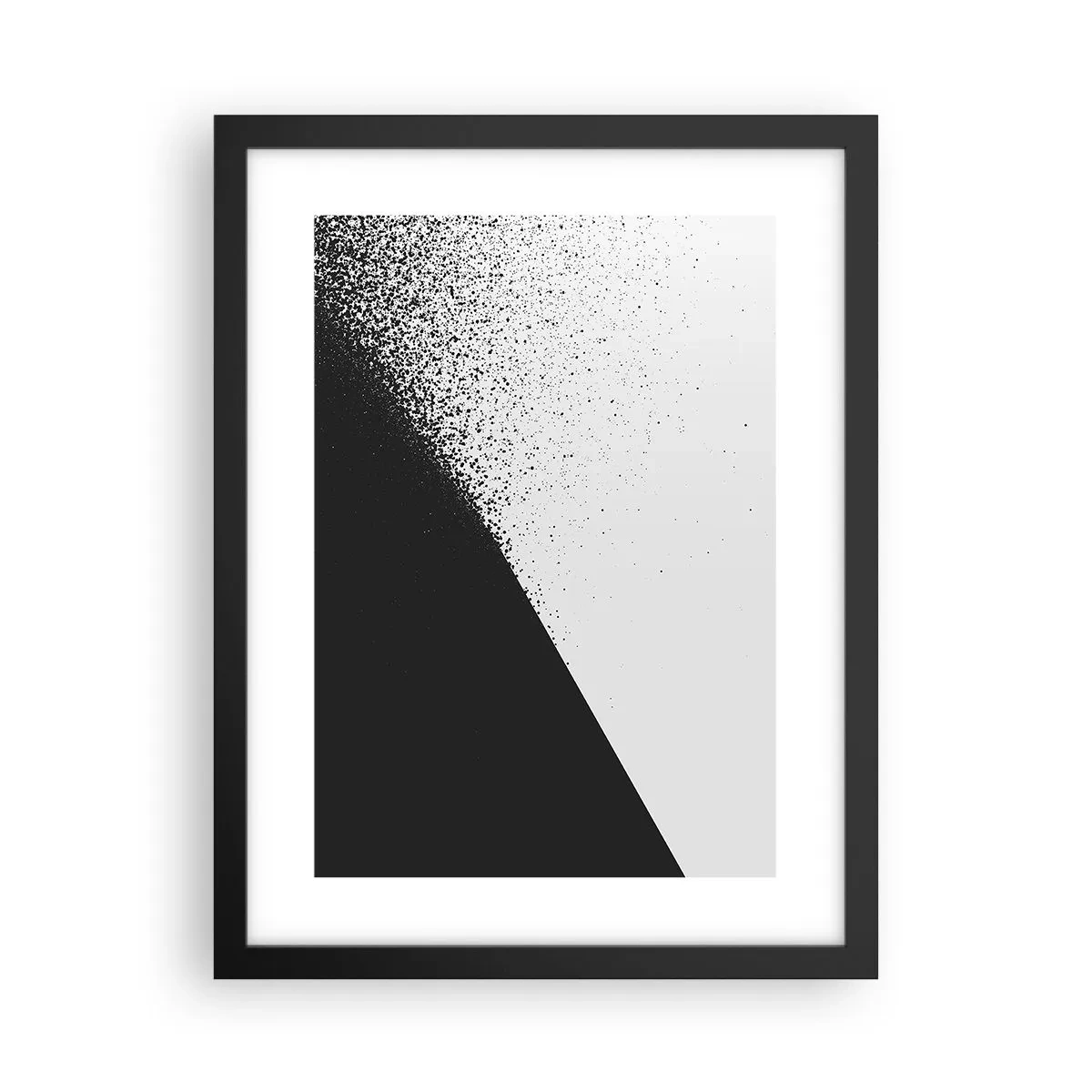 Plagát v čiernom ráme - Rýchlejšie a rýchlejšie, viac a viac - 30x40 cm