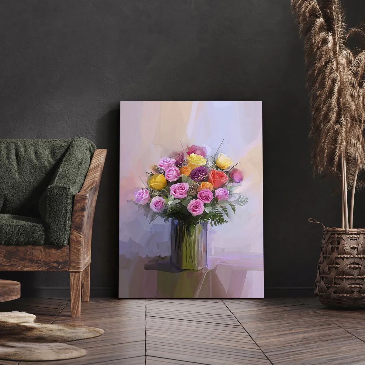 Obraz na plátne - Zachytená krása - 50x70 cm