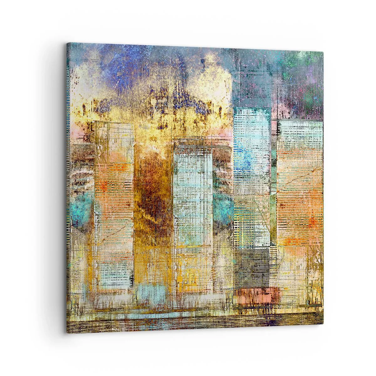 Obraz na plátne - Slnečná metropola - 50x50 cm