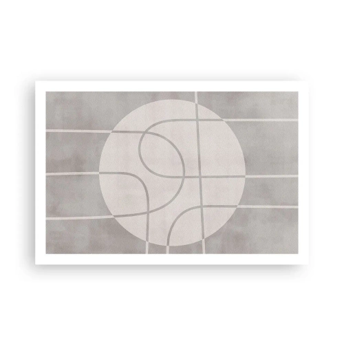 Plagát - Kruhovo a priamo - 91x61 cm
