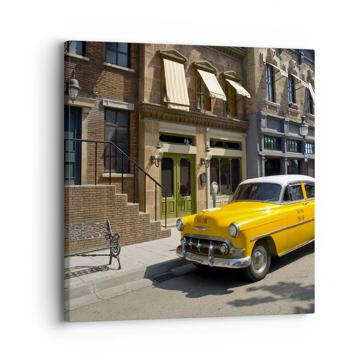 Obraz na plátne - Kedysi dávno v Amerike - 30x30 cm