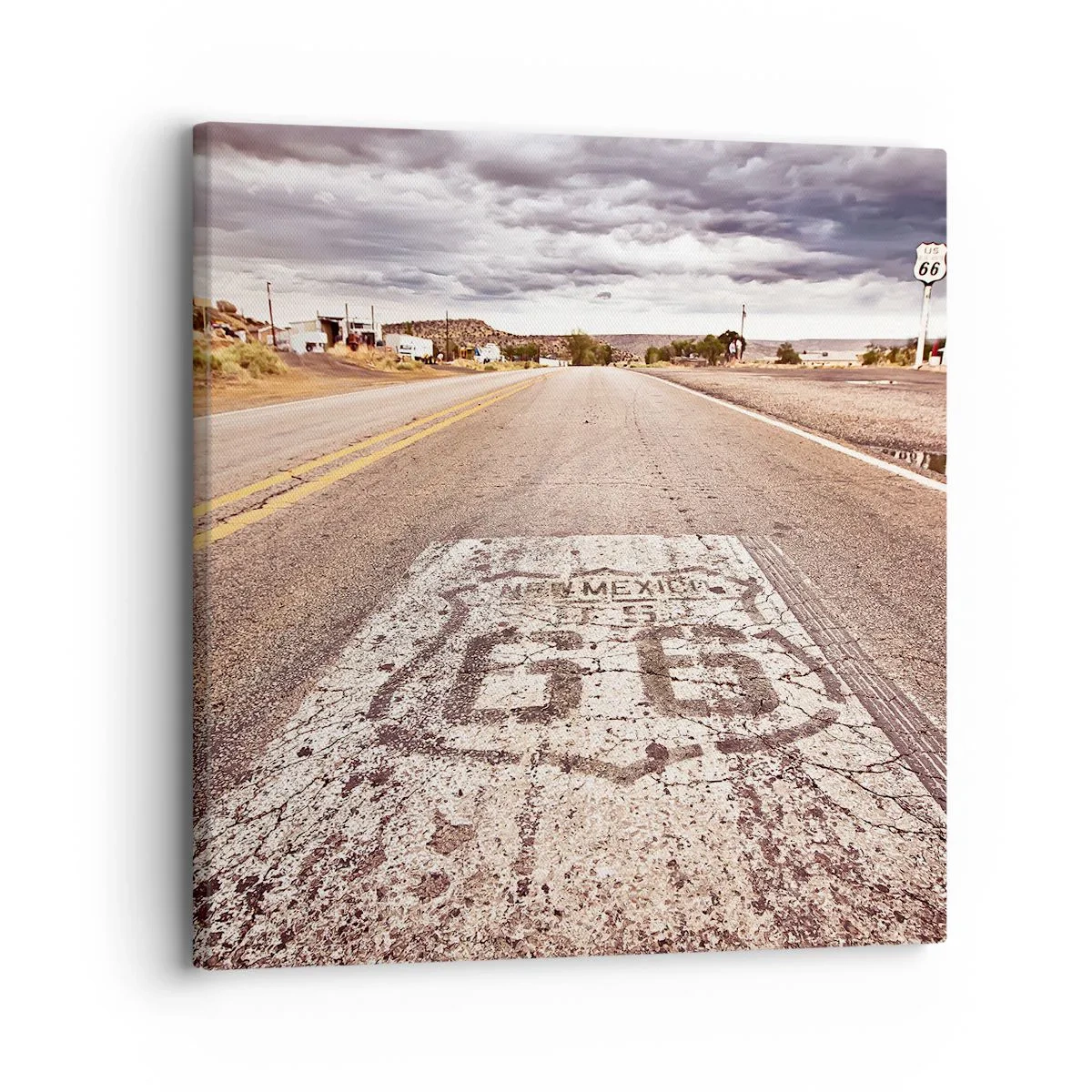 Obraz na plátne - Mother Road - americká legenda - 30x30 cm