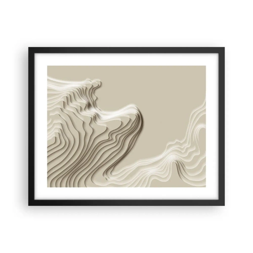 Plagát v čiernom ráme - Topografia umenia - 50x40 cm