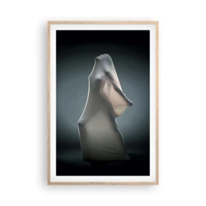 Plagát v ráme zo svetlého duba - Skryté túžby - 61x91 cm