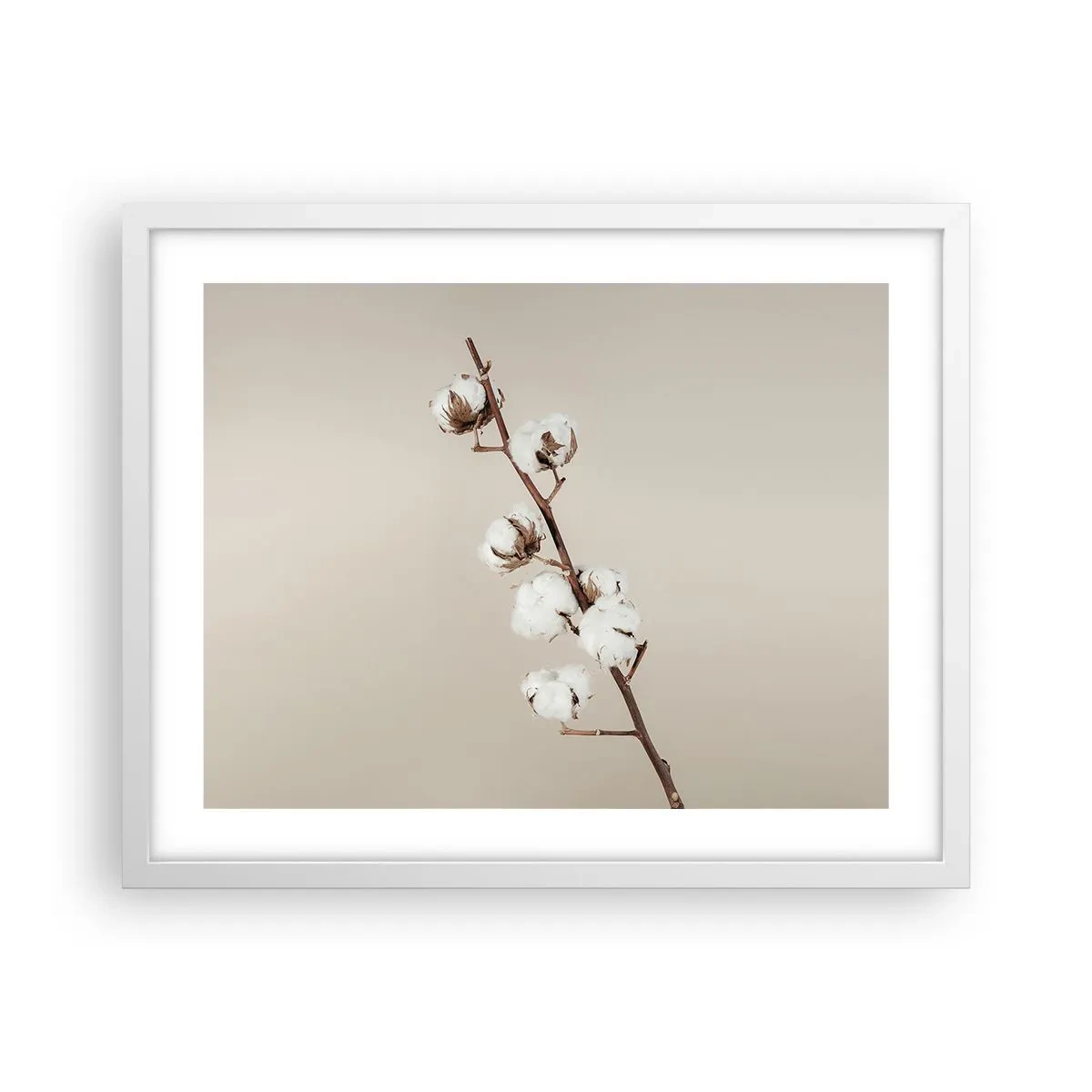 Plagát v bielom ráme - Pri zdroji mäkkosti - 50x40 cm