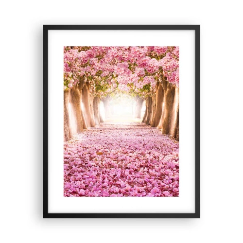 Plagát v čiernom ráme - Cesta do raja - 40x50 cm