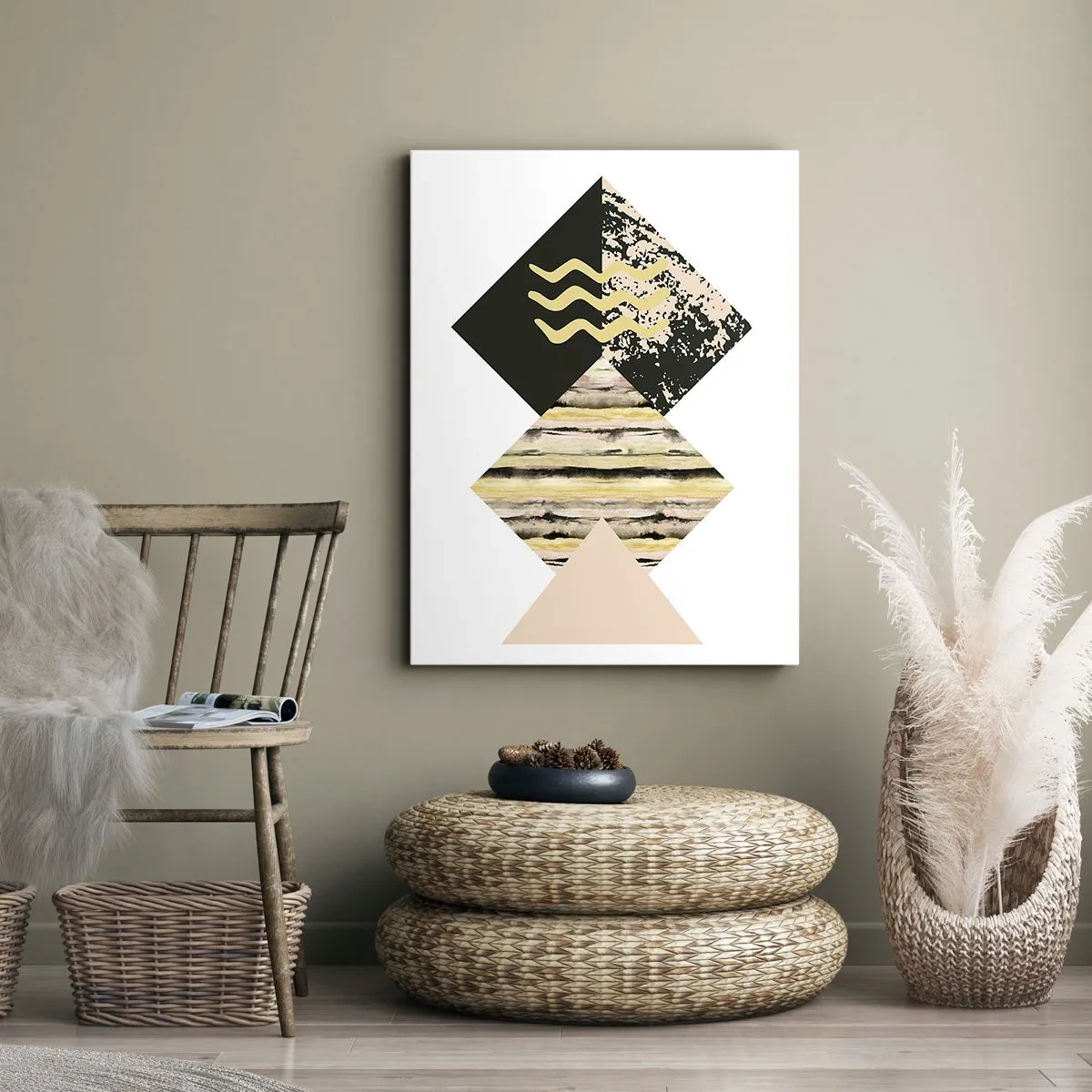 Obraz na plátne - Nie je to tak jednoduché - 55x100 cm