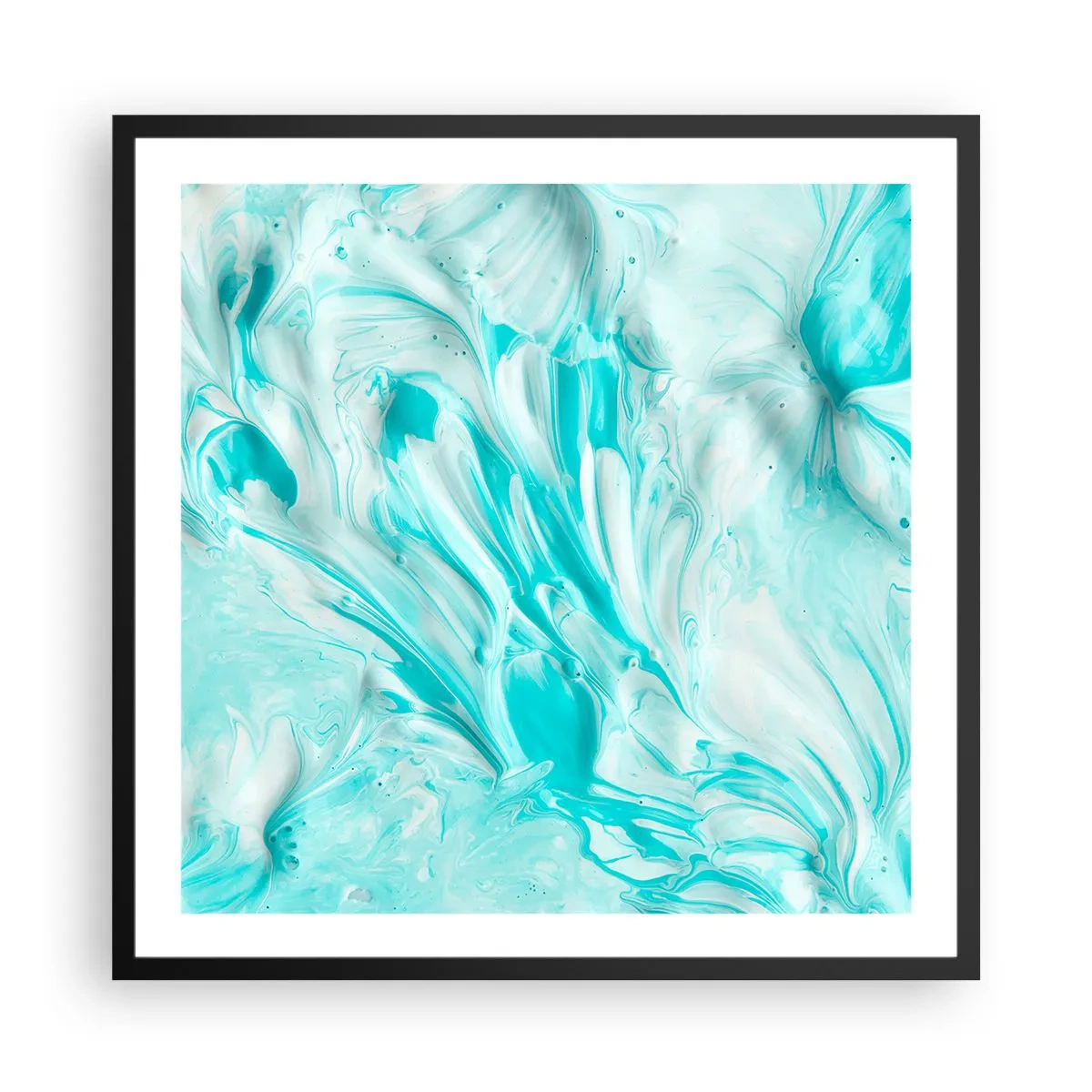Plagát v čiernom ráme - Navždy spolu - 60x60 cm