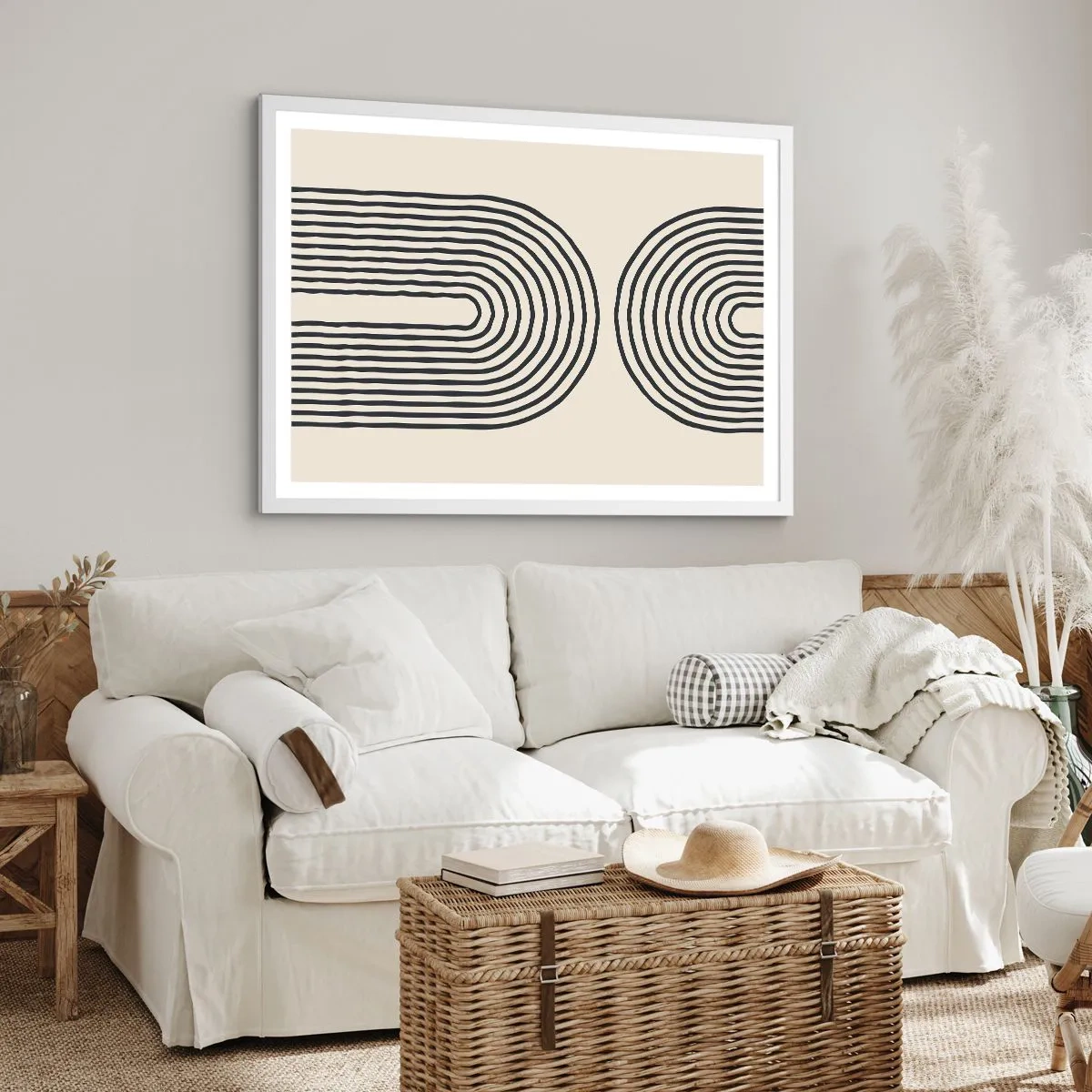 Plagát v bielom ráme - Už čoskoro… - 100x70 cm