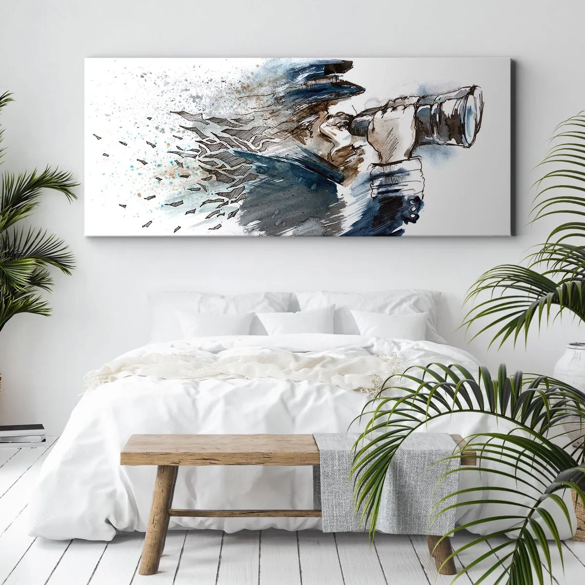 Obraz na plátne - Desať na Beaufortovej stupnici! - 90x30 cm