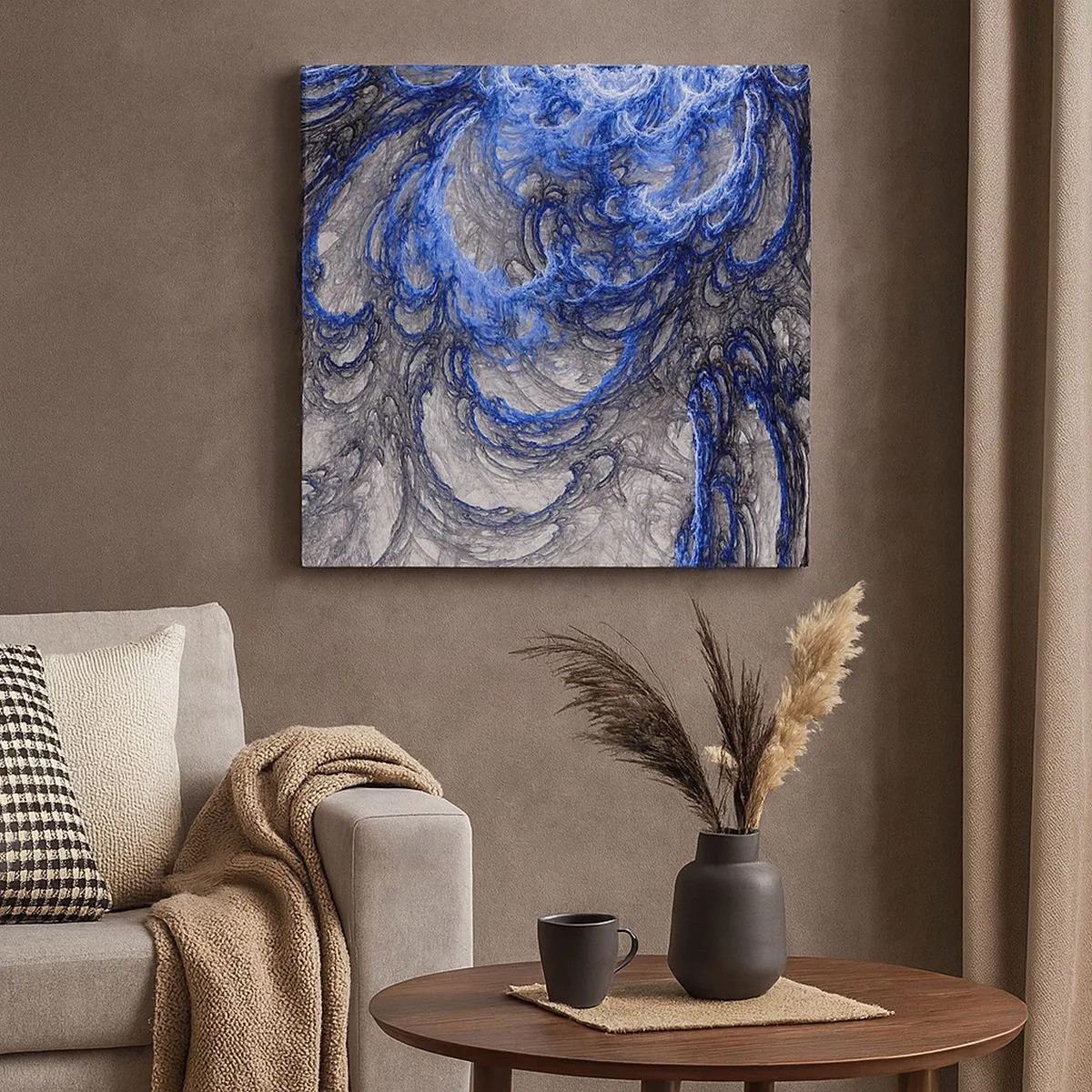 Obraz na plátne - Zrod vlny - 30x30 cm