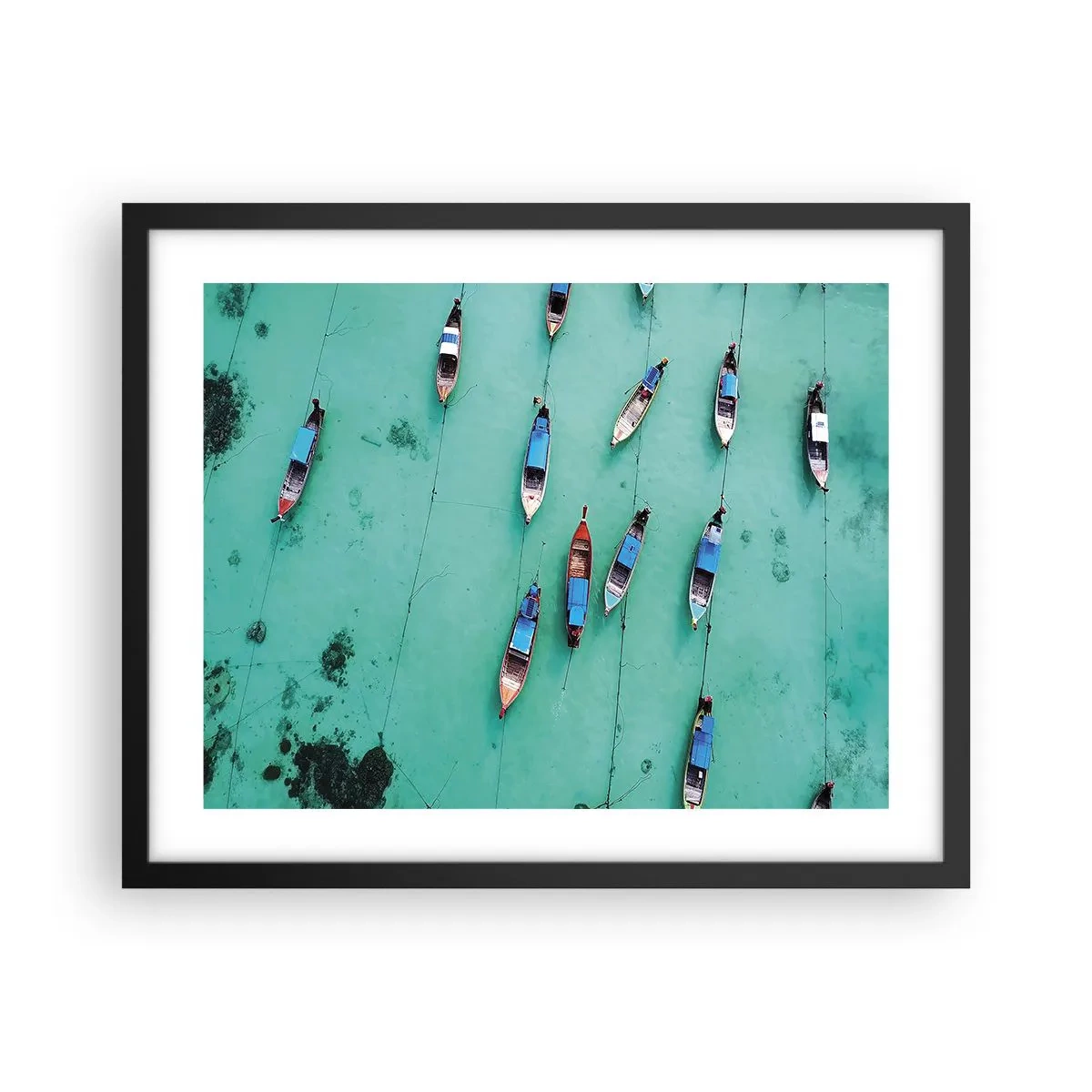 Plagát v čiernom ráme - V radostnom očakávaní - 50x40 cm