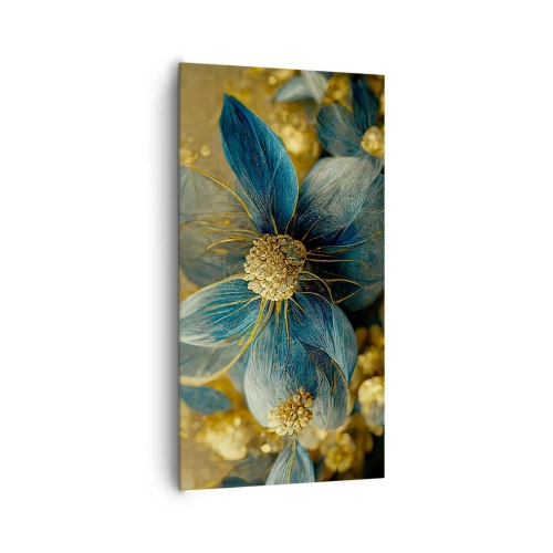 Obraz na plátne - Rozkvitnúť zlatom - 65x120 cm