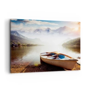 Obraz na plátne - Pri veľkej a čistej vode - 100x70 cm