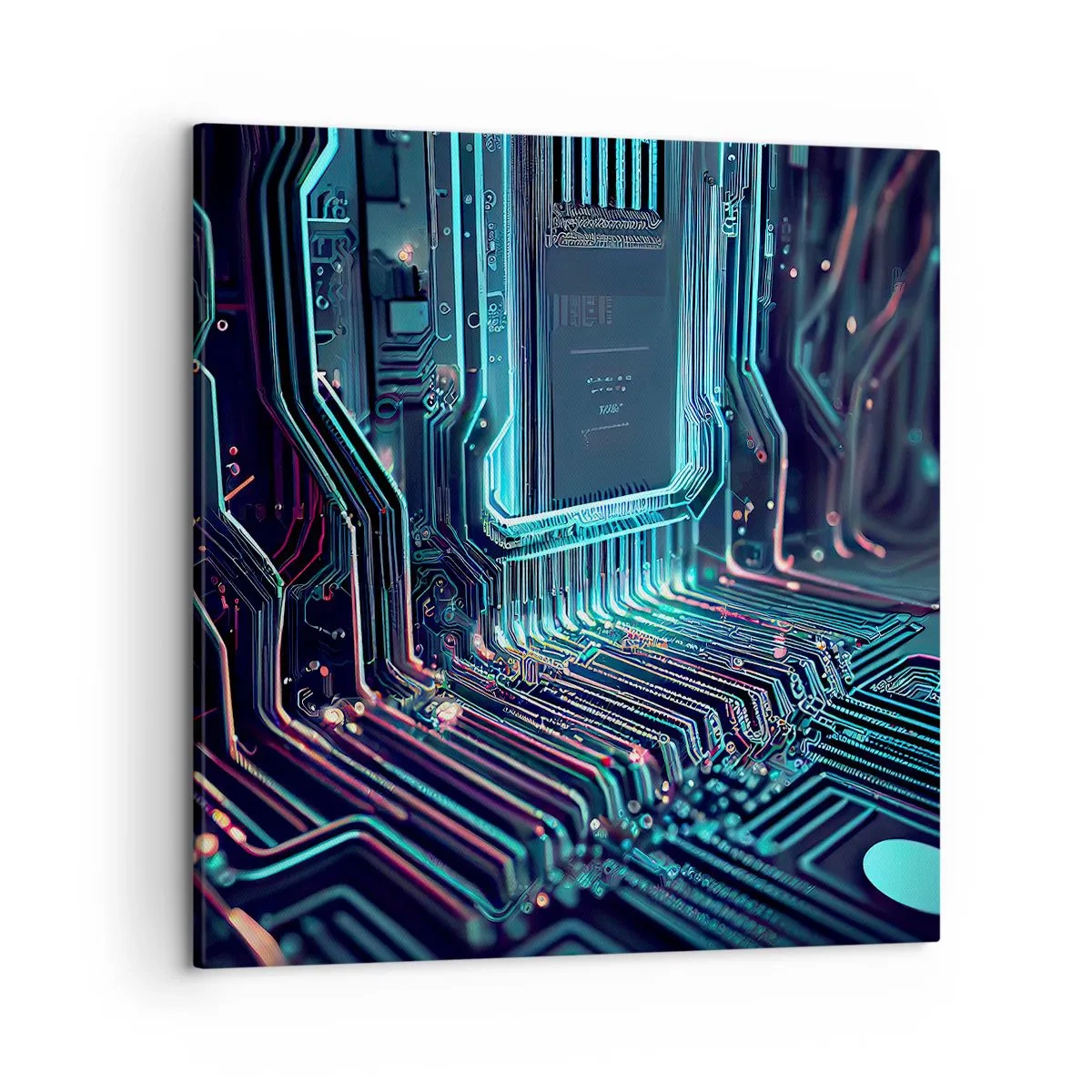 Obraz na plátne - Len tak premýšľam… - 50x50 cm