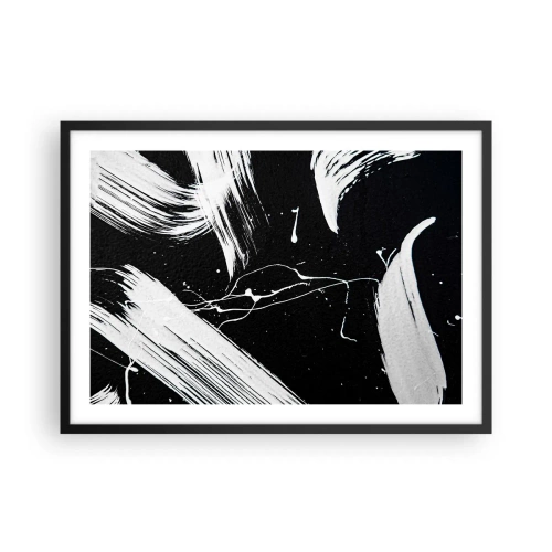 Plagát v čiernom ráme - Prelomiť temnotu - 70x50 cm