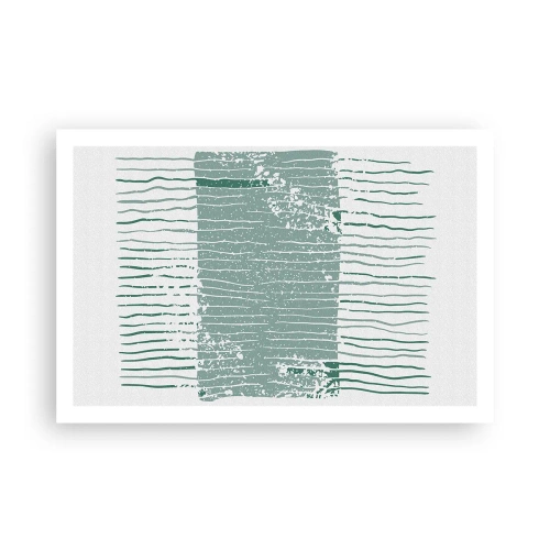 Plagát - Morská abstrakcia - 91x61 cm