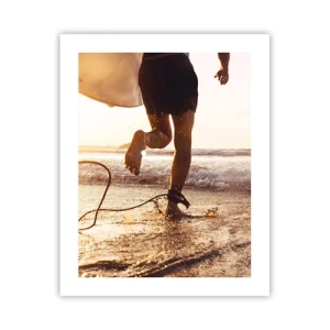 Plagát - V ústrety vlne - 40x50 cm