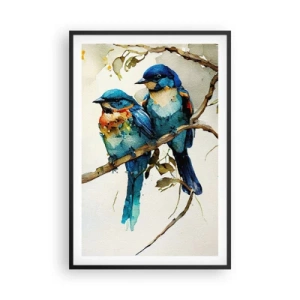 Plagát v čiernom ráme - Urazil sa? - 61x91 cm