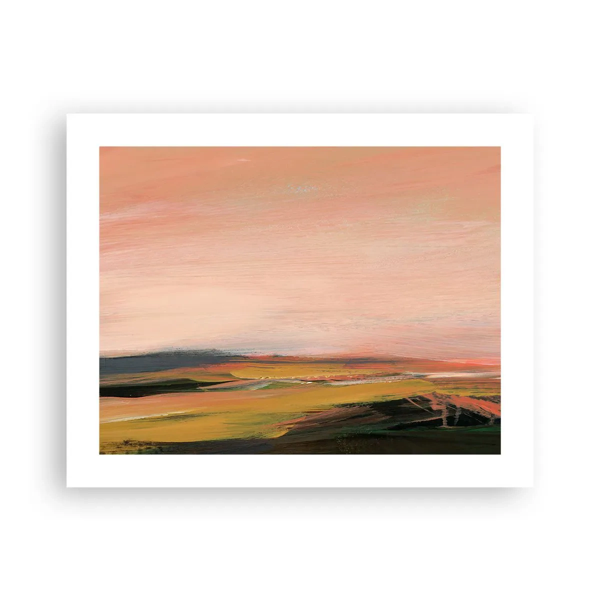 Plagát - V ružových tónoch - 50x40 cm