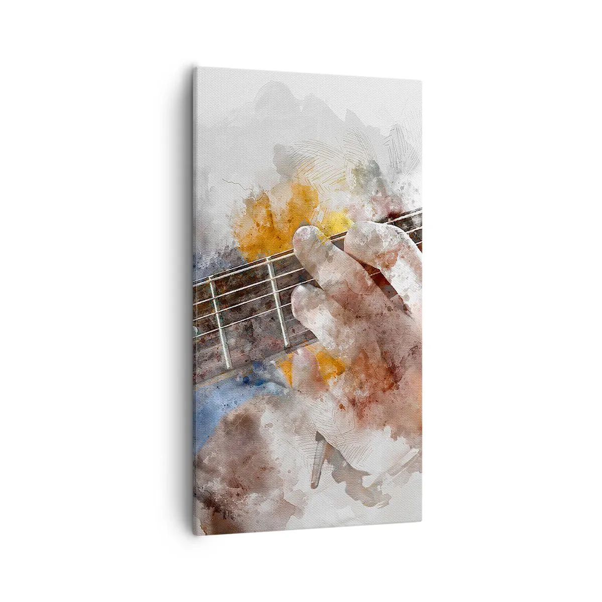 Obraz na plátne - Poézia medzi strunami - 55x100 cm